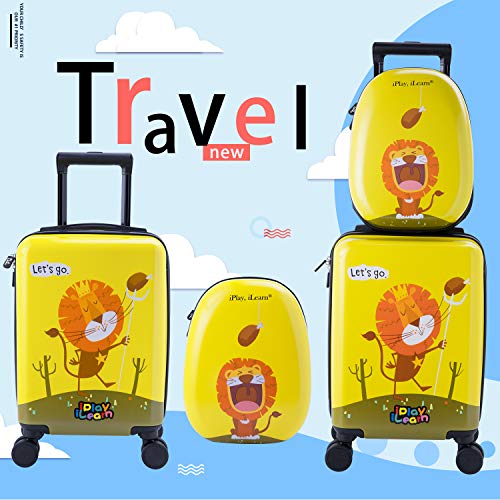 Kids Carry On Spinner Luggage, Hard Shell Travel Review ...