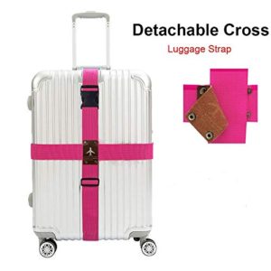 Luggage Belts - LECASO Adjustable Suitcase Straps Travel