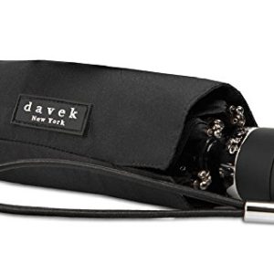 DAVEK MINI COMPACT UMBRELLA (Classic Black)