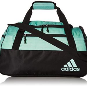 adidas Squad Duffel Bag, Clear Mint Two Tone/Black, One Size