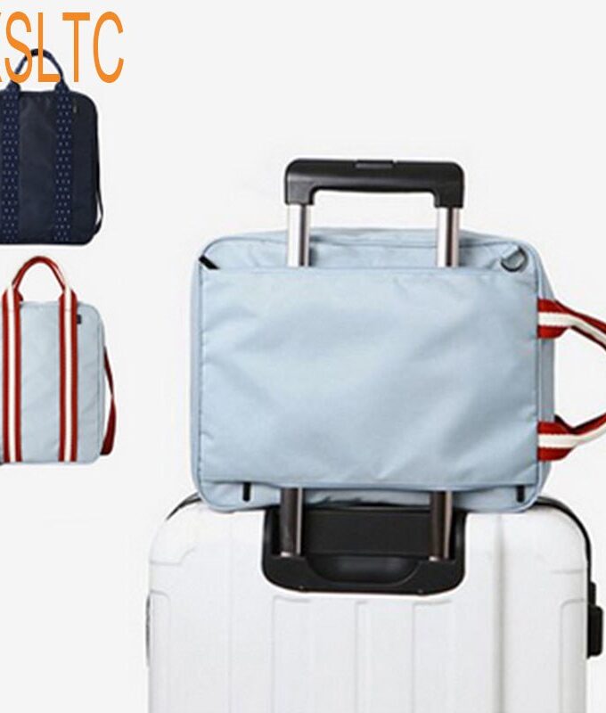 JXSLTC Nylon WaterProof Duffel Bag Men Travel Bags
