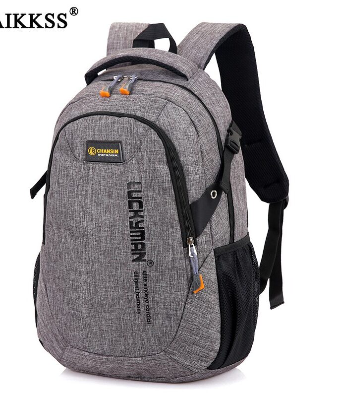 19 New Fashion Men's Backpack Bag Male Polyester