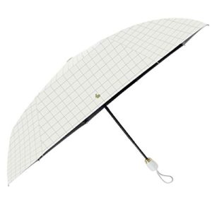 Chmete Compact Travel Umbrella Folding Rain and Sun Umbrella