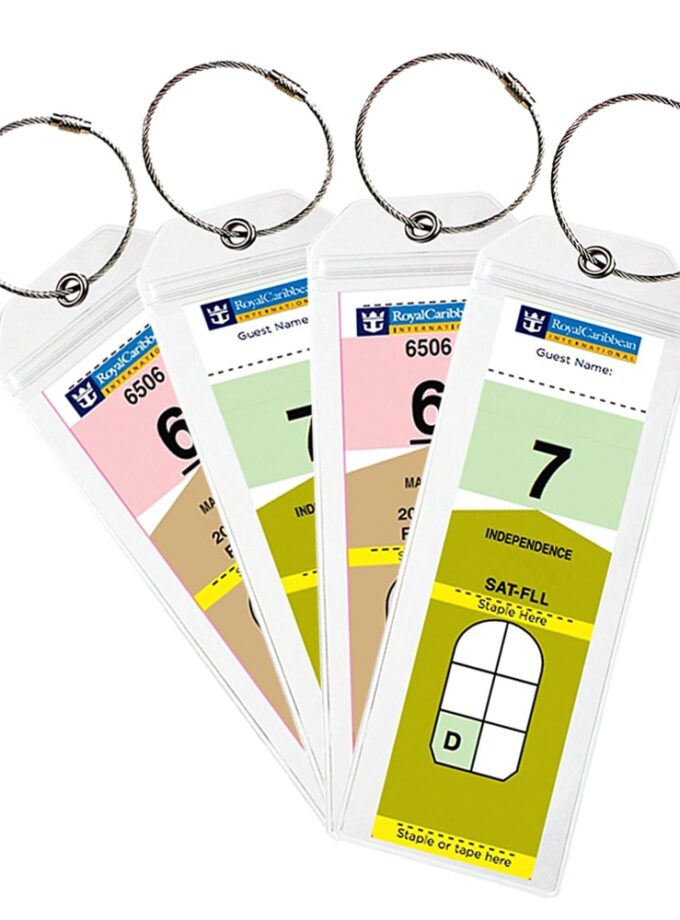 Cruise Tags Luggage tag Holders for Royal Caribbean