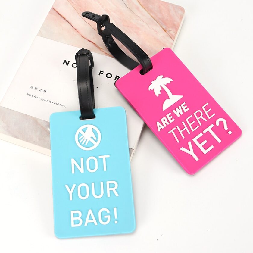 New Suitcase Luggage Tags Identifier Label ID Address --