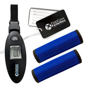 Digital Luggage Scale, Luggage Tags and Handle Wraps