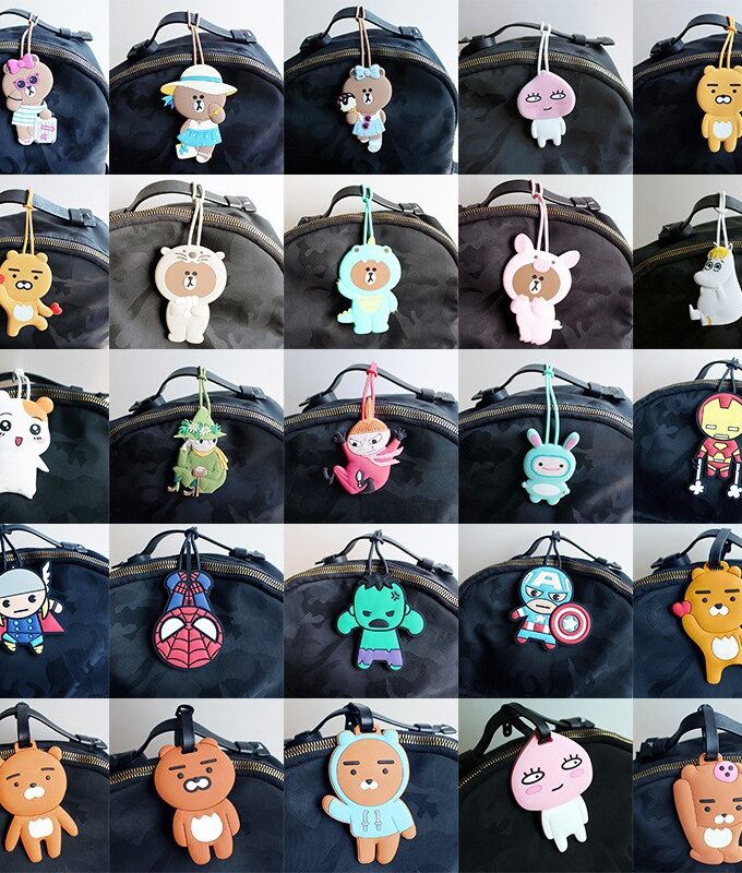 Luggage&bags Accessories silica gel luggage tag