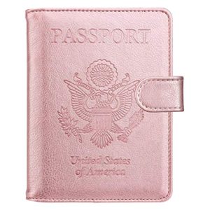 Passport Holder Travel Cover Case - HOTCOOL Leather