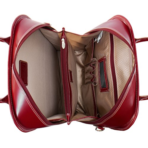 Detachable -Wheeled Women's Laptop Briefcase, Leather Review ...