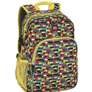 LEGO Kids Brick Wall Heritage Classic Backpack, Yellow One Size