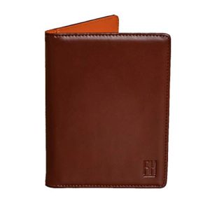 F&H Signature Passport Wallet in Top Grain Leather