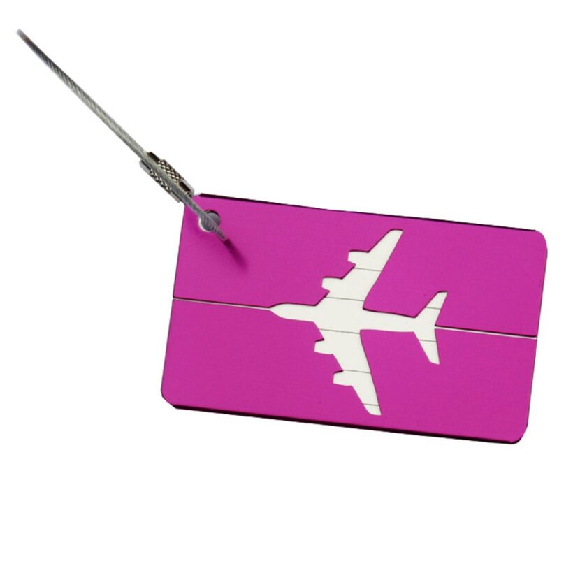 CONEED Airplane Shape Square Luggage Tag Luggage