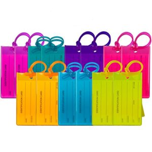 14 Pack TravelMore Luggage Tags For Suitcases
