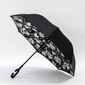 Moonvvin Inside Out Reverse Folding Umbrella