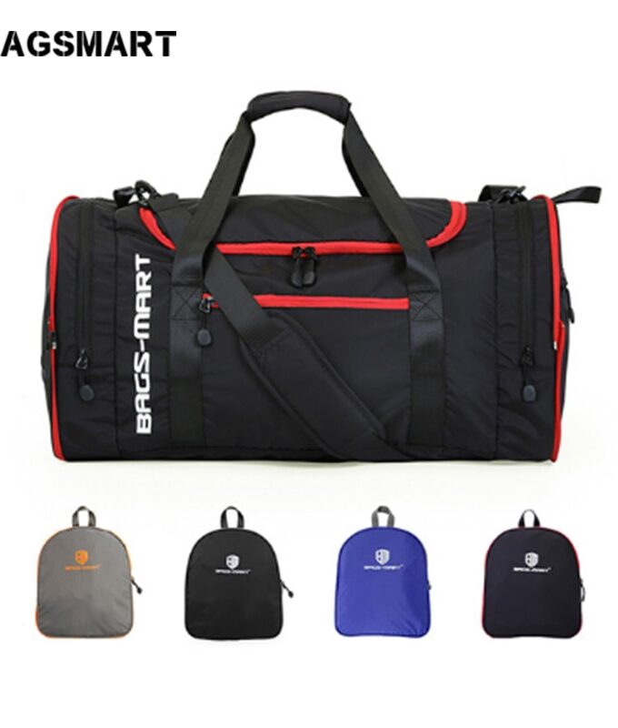 BAGSMART Men Travel Bag Folding Bag Protable Molle