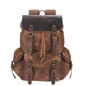 Travel Backpack for Men & Women| Genuine Leather