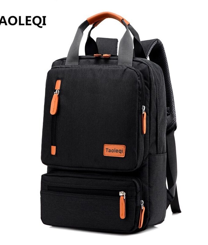 Anti-theft Men's Nylon Backpacks 15.6 inch Laptop Backpack