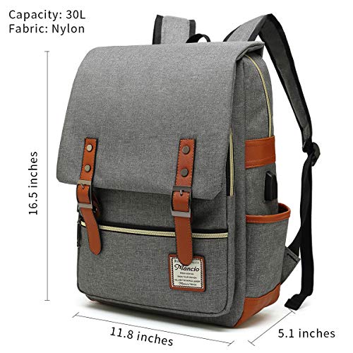 Slim Laptop Backpack - Your Stylish Travel Companion with USB Charging ...