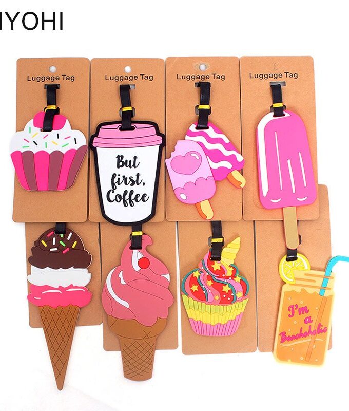 Cute Ice Cream Travel Accessories Creative Luggage