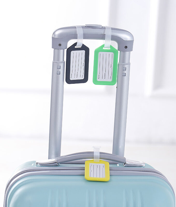 19 travel accessories Plastic Luggage Tag Travel Suitcase