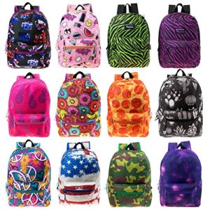 17" Wholesale Kids Classic Padded Backpacks