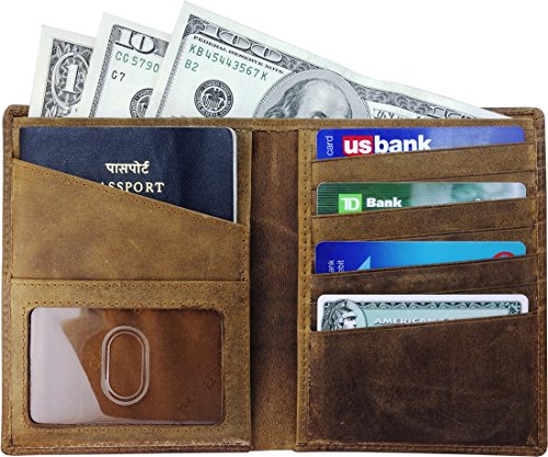 AurDo RFID Blocking Real Leather Passport Holder Cover Case Review ...