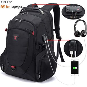 Tzowla Travel Laptop Backpack Anti-Theft Water Resistant