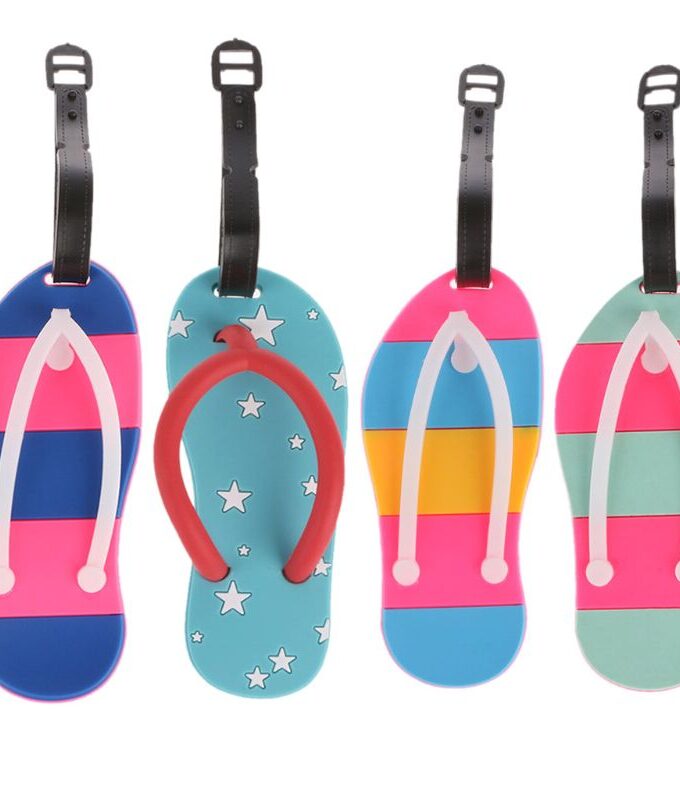 Slipper Suitcase Luggage Tags Name Address