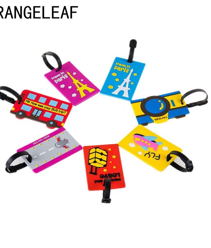 Travel Accessories Creative PVC Luggage Tag