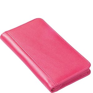 Clava Split Zip Travel Wallet (Hot Pink)