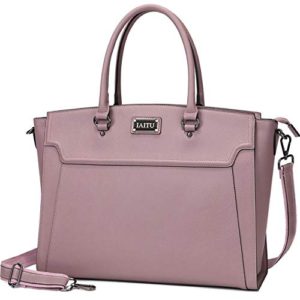 IAITU Laptop Tote Bag,15.6 Inch Women Elegant Laptop Bag