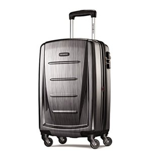 Samsonite Winfield 2 Fashion 20" Carry On Spinner Luggage in Charcoal