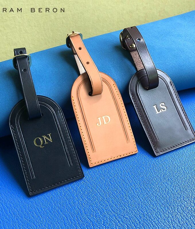 Personalized Custom Initial Luggage Tags Travel Accessories