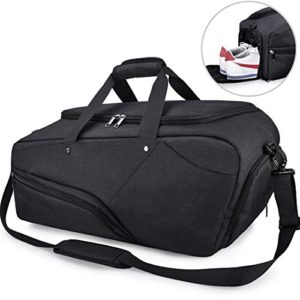 Gym Bag Sports Duffle Bag with Shoes Compartment Waterproof