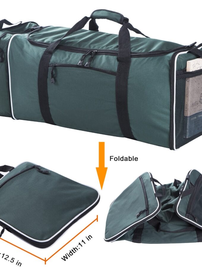 FLYONE Large Travel Duffel Bag 11x12.5x25 inch