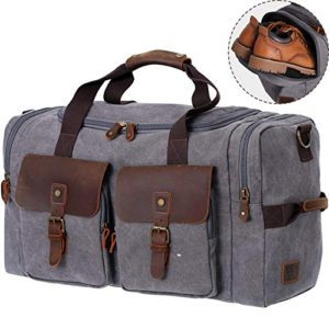 WOWBOX Duffel Bag Weekender Bag for Men and Women