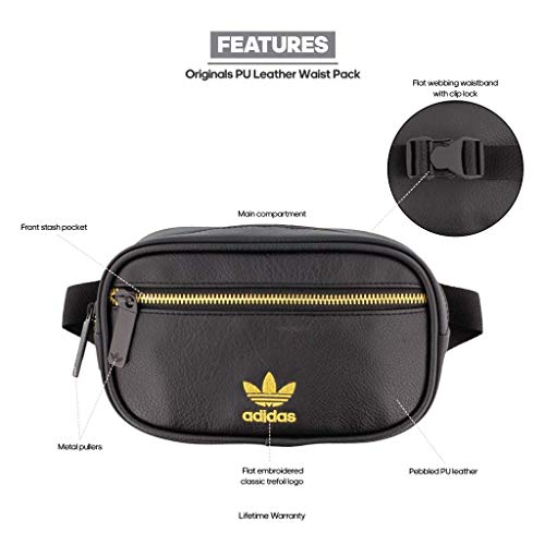 leather adidas fanny pack