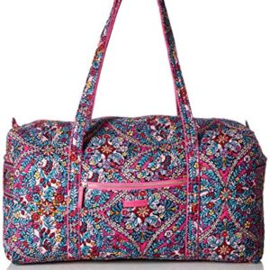 Vera Bradley Iconic Large Travel Duffel, Signature Cotton