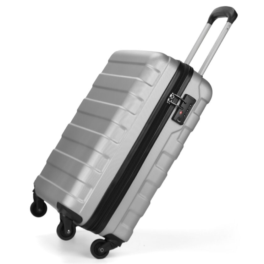 DAVIDJONES wheel travel suitcase carry on trolley bag spinner