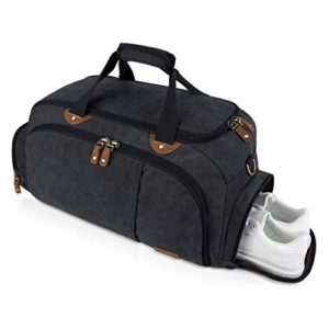 Plambag Sports Gym Duffel Bag with Shoes Compartment