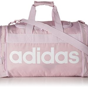 adidas Santiago Duffel Bag, Aero Pink/White, One Size