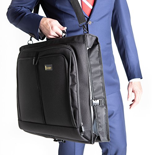 Best Garment Bag - Black Carry On Suit Bag Review - LightBagTravel.com