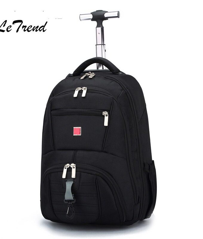 Letrend Business Oxford Travel Bag Men Large Capacity Backpack