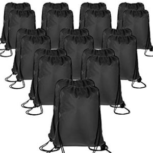20 Pieces Drawstring Backpack Sport Bags Cinch Tote Bags