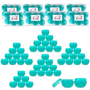 Beauticom 10G/10ML Teal Frosted Container Jars