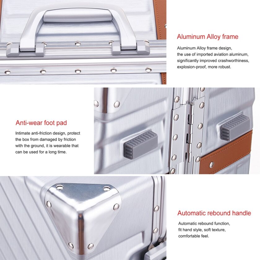 UNIWALKER ABS+PC Hardside Luggage Unisex