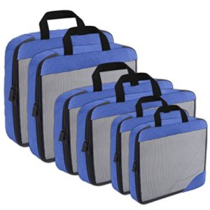 Compression Packing Cubes Travel Organizer (6) Set