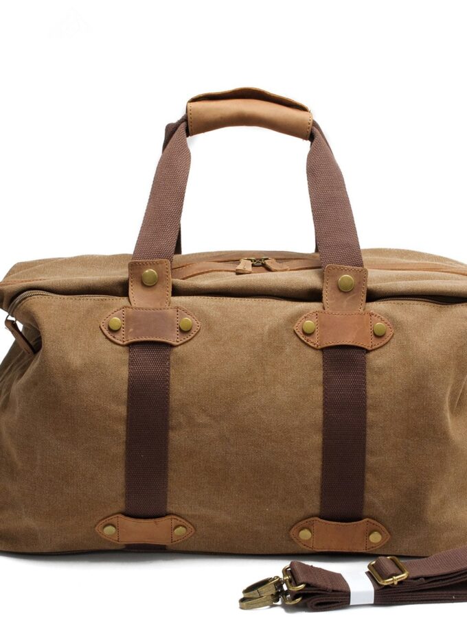 Men's Travel Bags Casual Canvas Carry on Luggage Bags