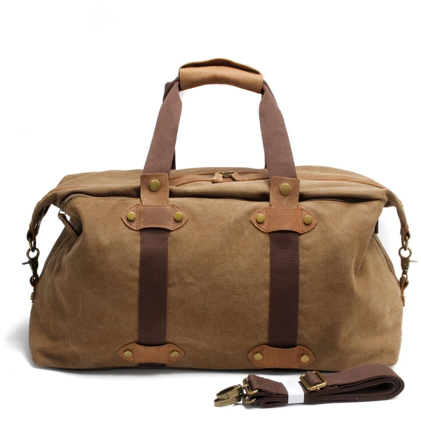 Men's Travel Bags Casual Canvas Carry on Luggage Bags