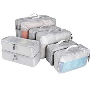 Packing Cubes, iSPECLE 8 Set Compression Packing Cubes